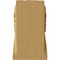 Ekena Millwork 1 3/4"W x 1 1/2"D x 3"H Mini Acanthus Leaf Block Corbel, Alder CORW01X01X03BAAL - alternate 4